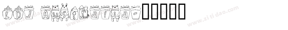 LDJ Australia字体转换